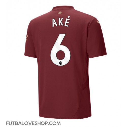 Dres Manchester City Nathan Ake #6 Tretina 2024-25 Krátky Rukáv